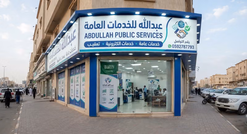 عبدالله خدمات عامة و خدمات الكترونية و تعقيب