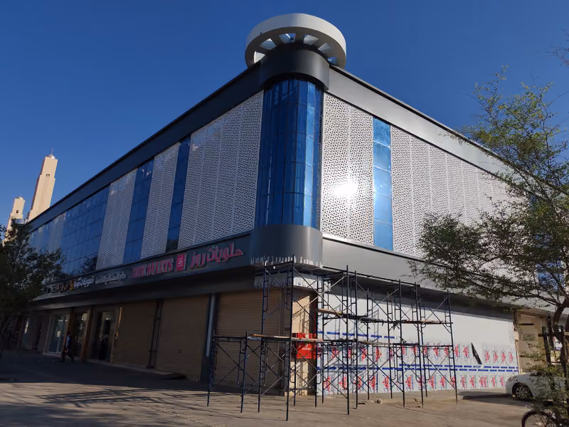 ACP Cladding supply & Installation Advertising work.