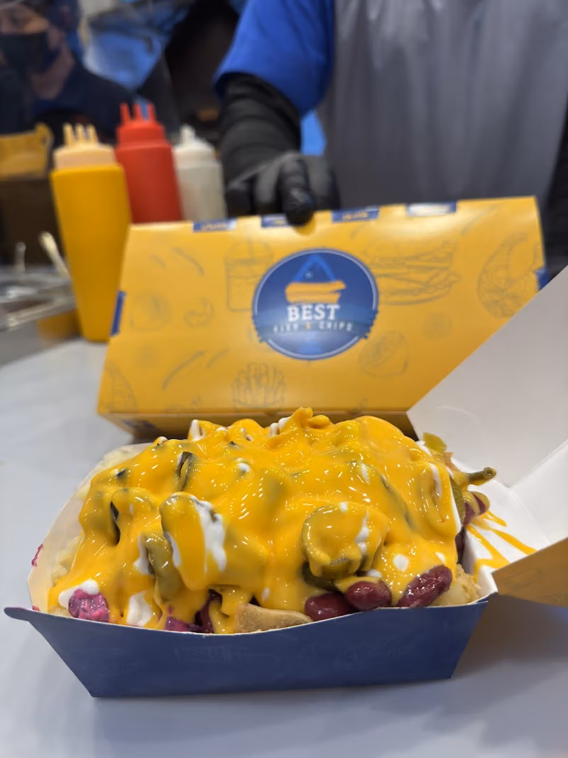 افضل سمك و بطاطا BEST FISH AND CHIPS