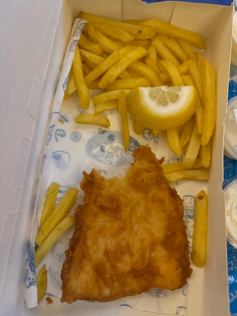 افضل سمك وبطاطا Fish and Chips