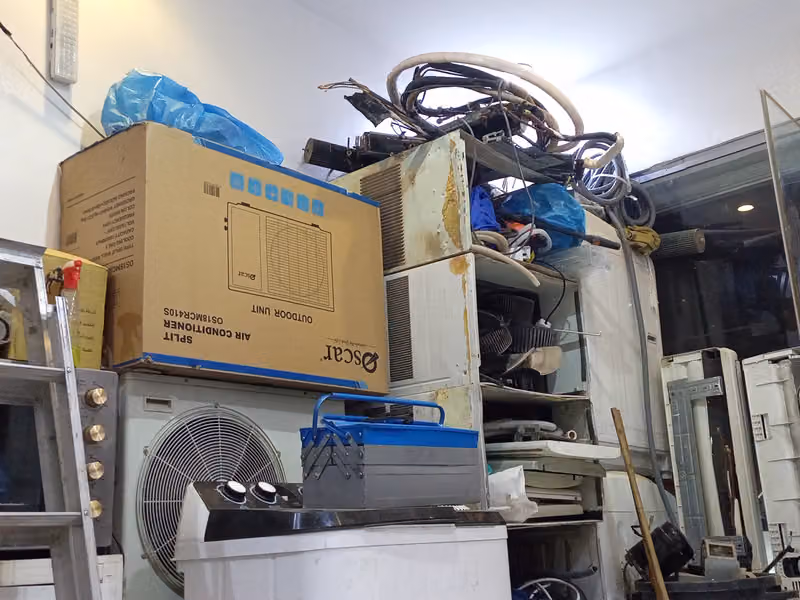 Air conditioner for refrigerator