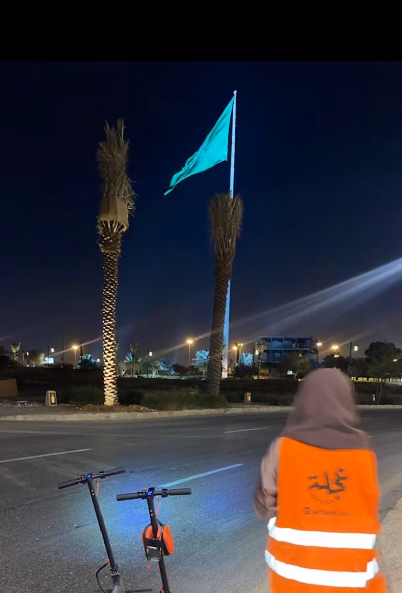 عجلة لتأجير الدراجات الهوائية