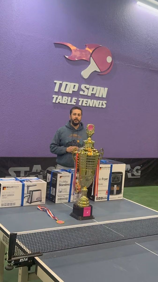 أكاديمية توب سبن TopSpin Academy تنس طاولة Table Tennis