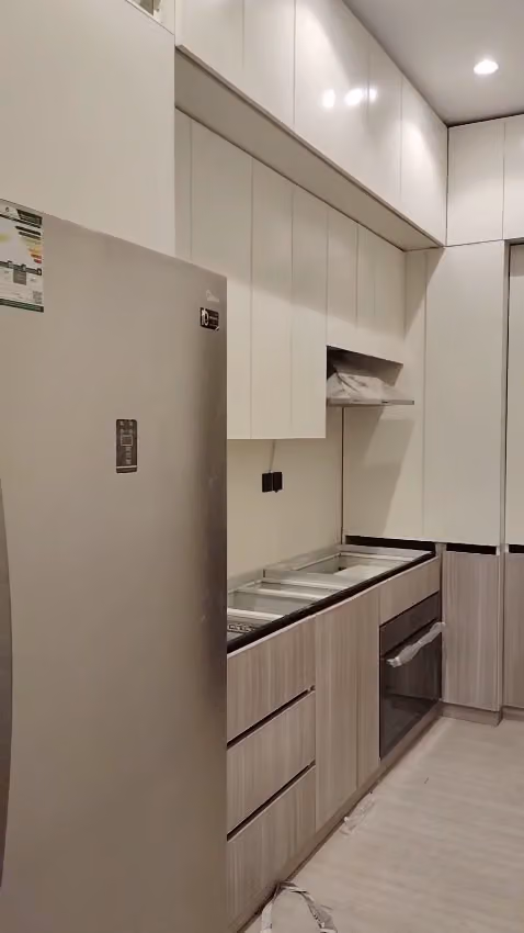 Al Marina kitchen shelves and cabinets
