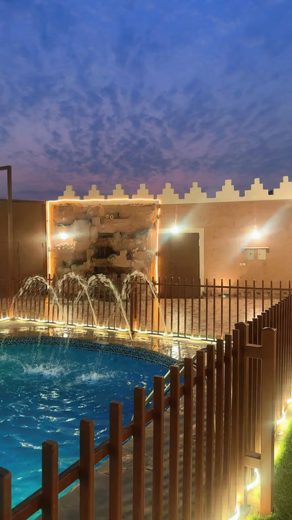 استراحة وشاليه المصمك