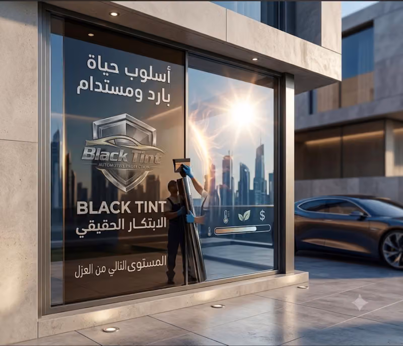 العازل الأسود حماية PPF