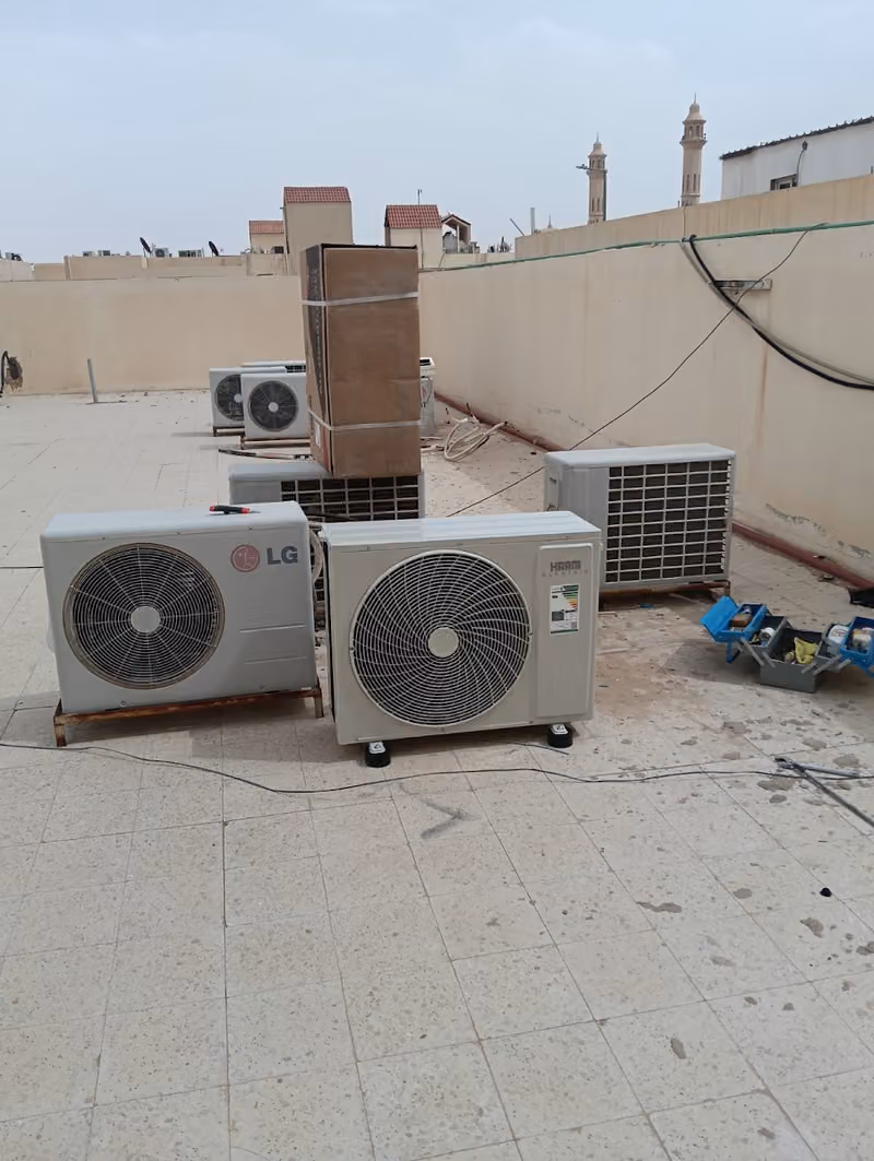 الأمير فك وتركيب مكيفات سبليت وصيانه مكيفات وتمديد نحاس وتعبئة فريون