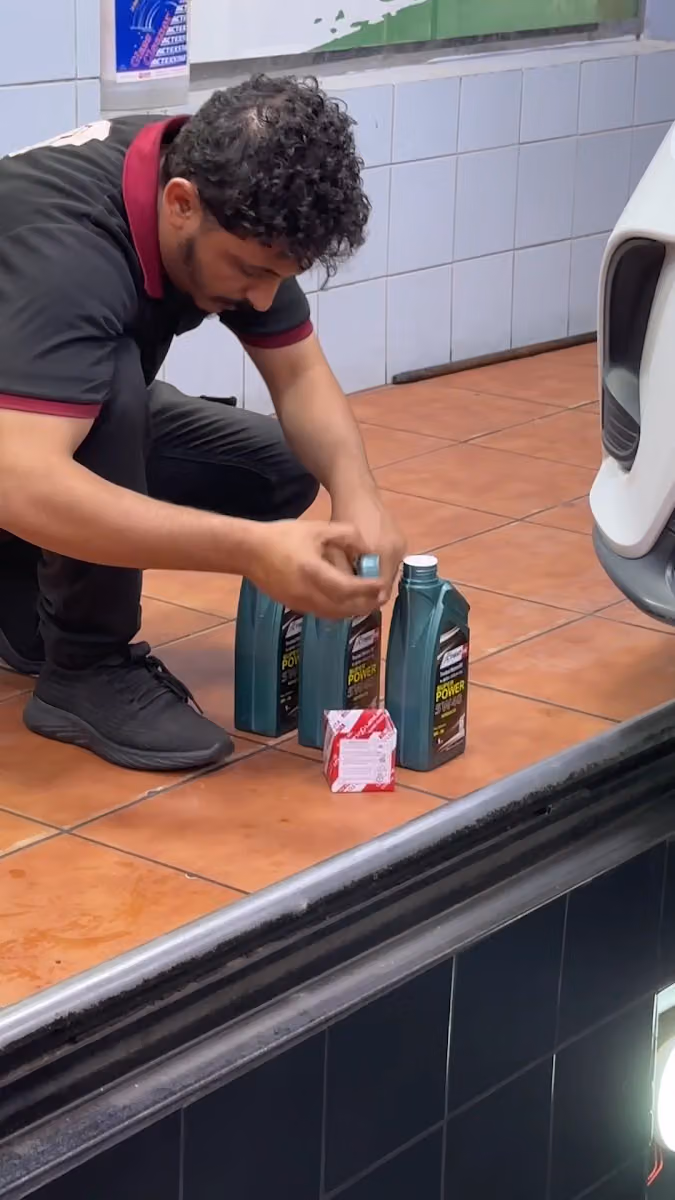Golden Petrol Car Maintenance