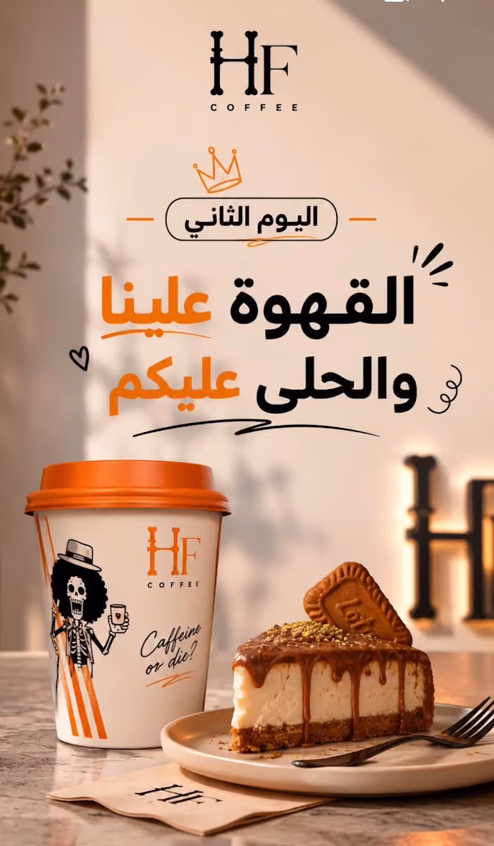 قهوه مختصة اتش اف هيكل