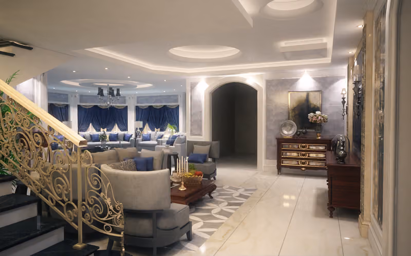 الدوائر الثابتة للتصميم والمقاولات المعمارية
