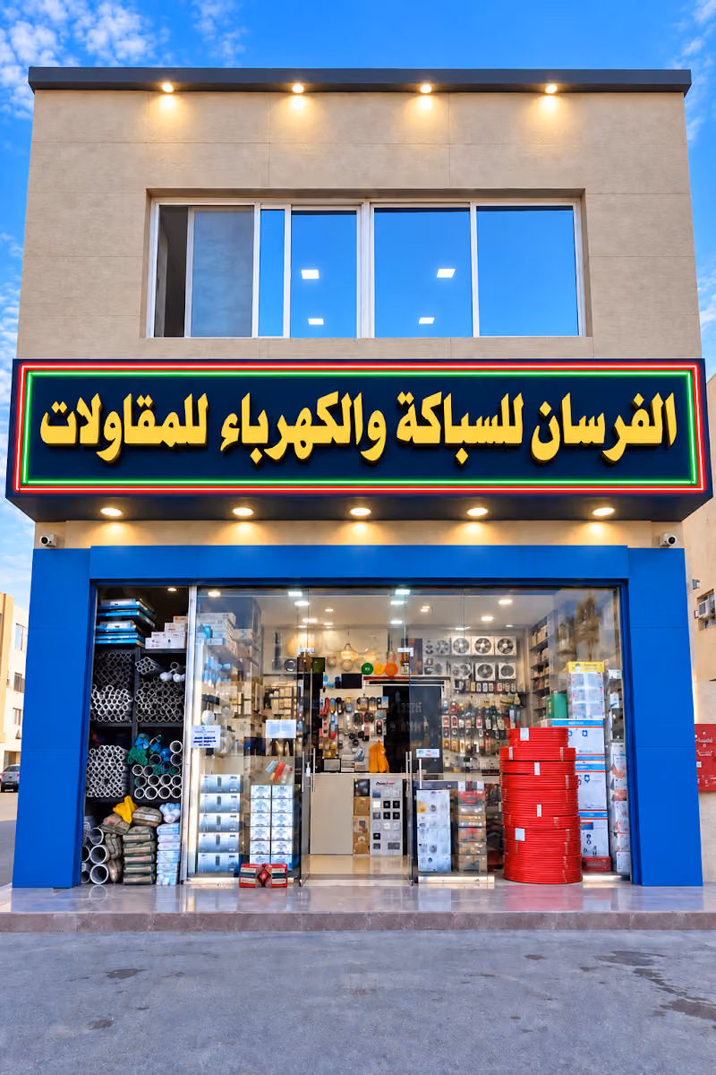 الفرسان سباكة وكهرباء للمقاولات