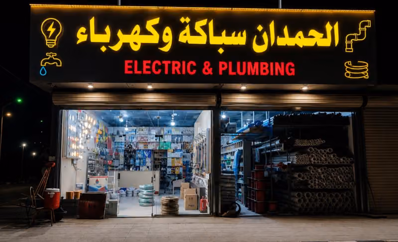 الحمدان سباكة وكهرباء