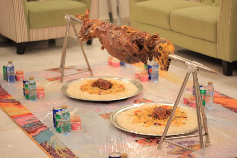 الخروف المشوي