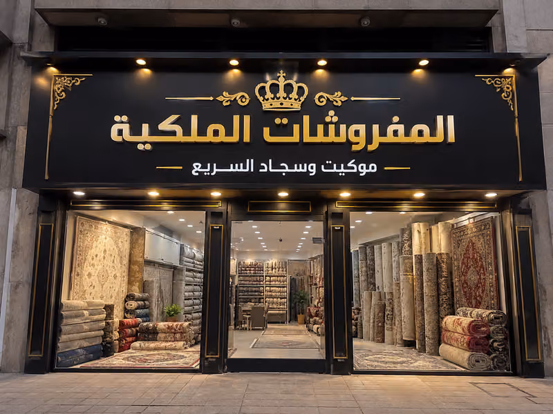 (المفروشات الملكية-موكيت وسجاد( السريع