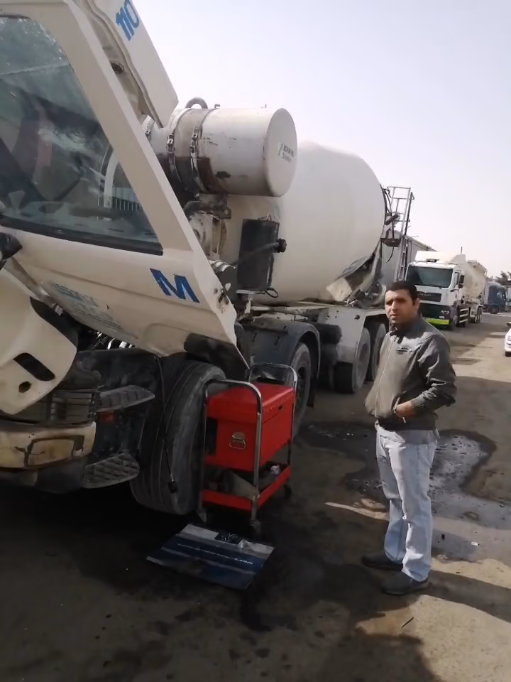 المركز الفني لصيانة سيارات اسكانيا ورشة رائد طلال عبيد العنزي