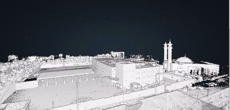 المسح الضوئي للمساحة و المسح الليزري