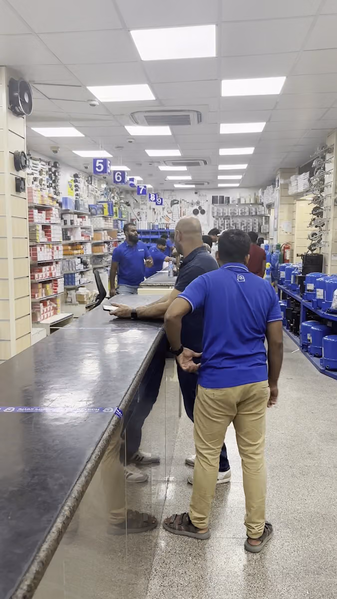 التبريد الفنية لقطع غيار التكييف