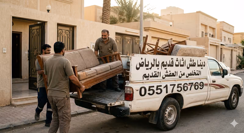 التخلص من الاثاث القديم والتالف