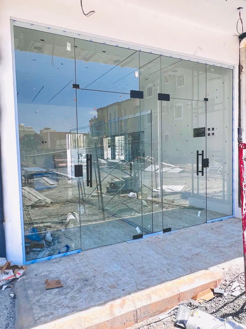 Aluminium Glass work