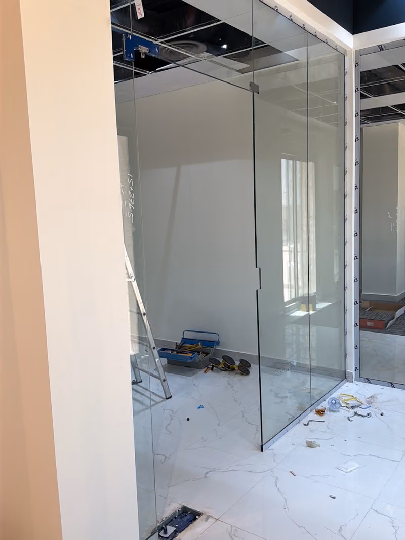 Aluminium Glass work