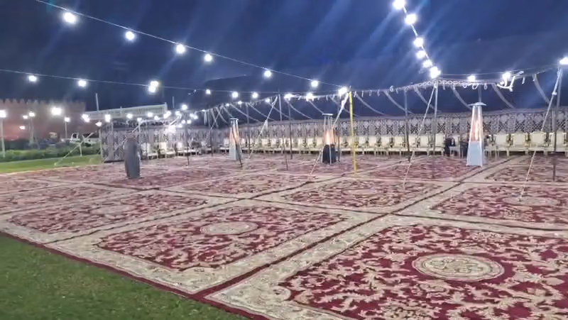 الوافي لتجهيز الحفلات