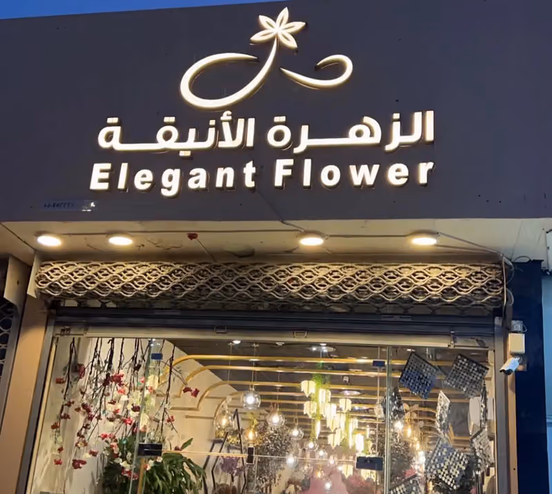 الزهرة الأنيقة elegant flower