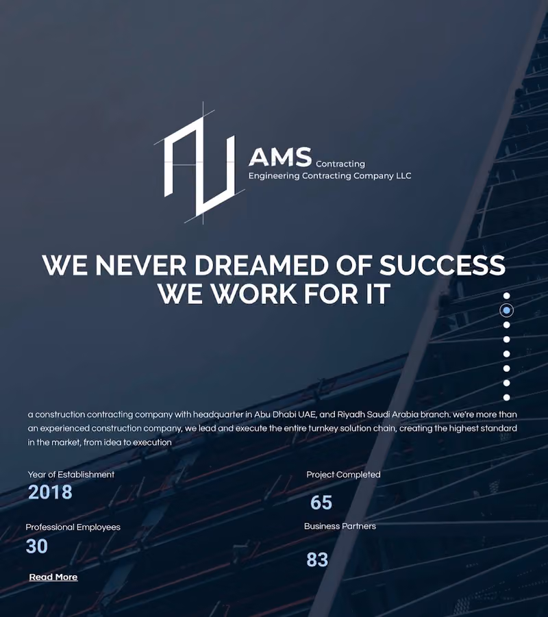 AMS Contracting Company شركة امس للمقاولات