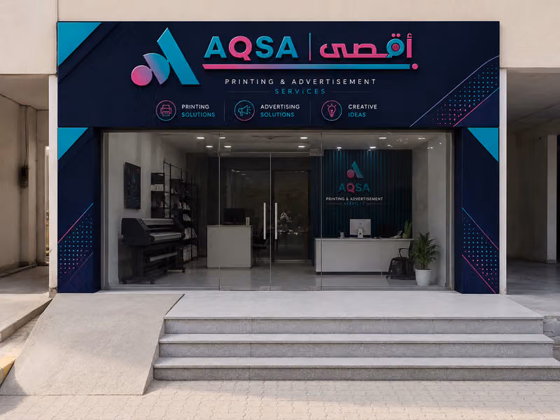 AQSA Print | Printing Press & Advertisement Riyadh