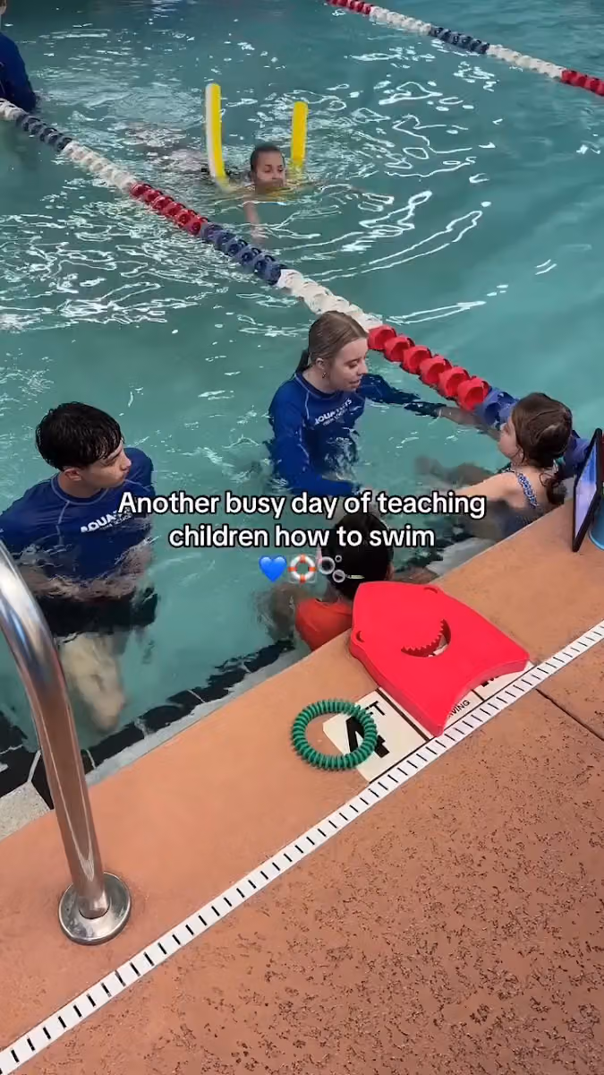 Aqua-Tots Swim School Hittin