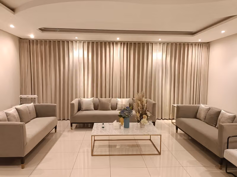 Arabian Curtains & Sofa
