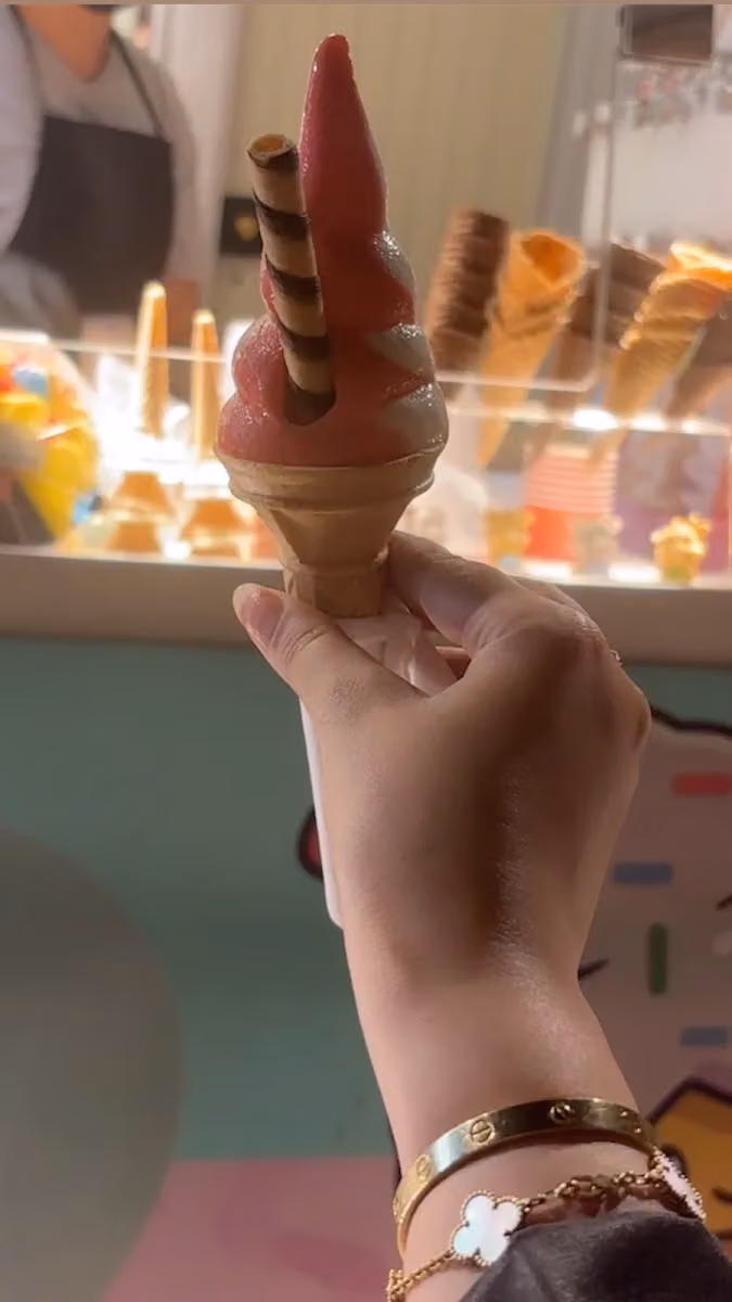 عربة ايس كريم 🍦