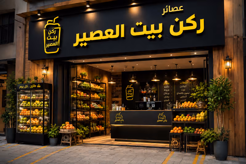 عصائر ركن بيت العصير