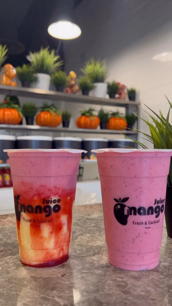عصير منجا | mango juice