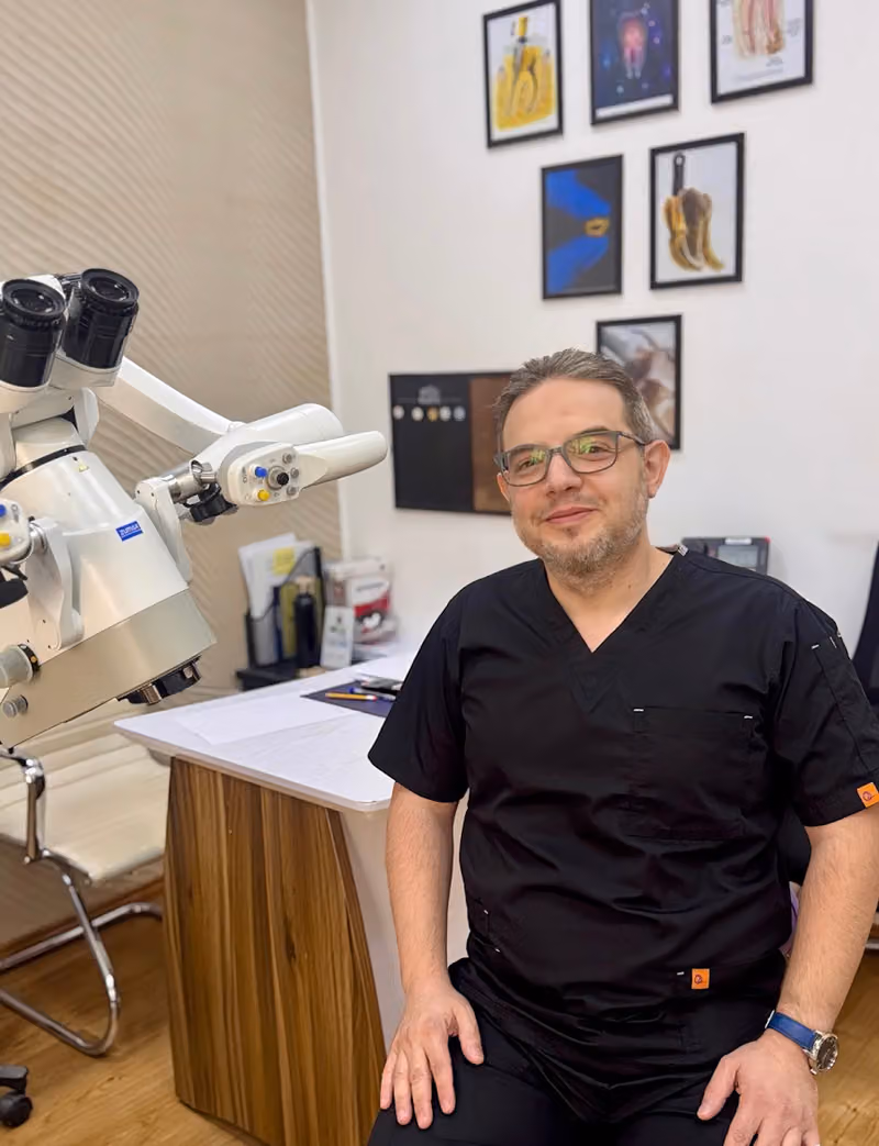 عيادة رئيف كريش لعلاج جذور و أعصاب الأسنان