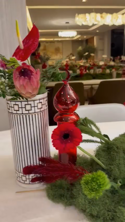 أزهار مارفلا جملة ورد طبيعي وتنسيق