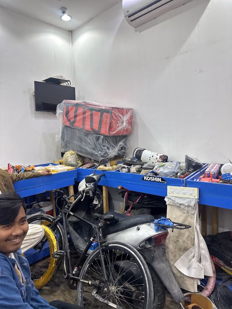 Bike repair shop