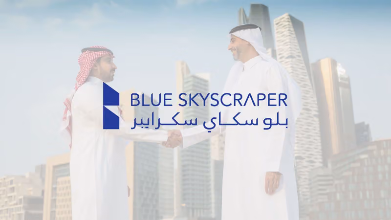 Blue Skyscraper