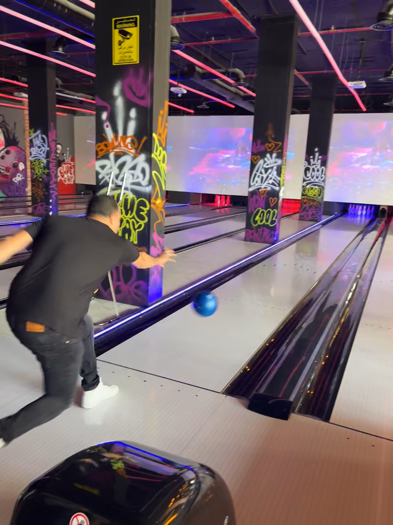 blue pay BOWLING