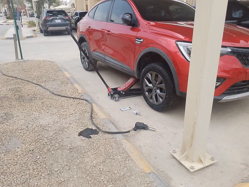 بنشر متنقل بطاريات شمال الرياض