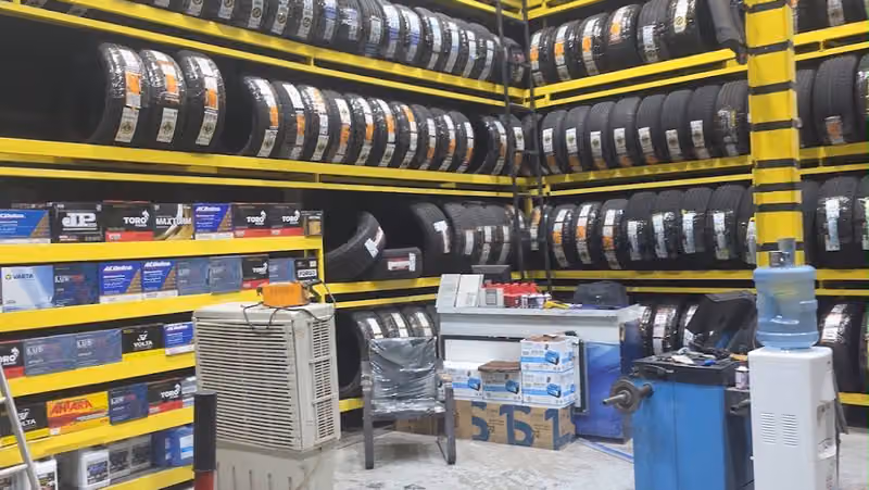 بنشر وبطاريات على السرعة