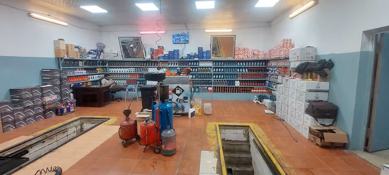 بنشر وغيار زيت