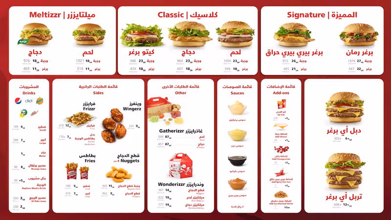 برغرايززر | Burgerizzr