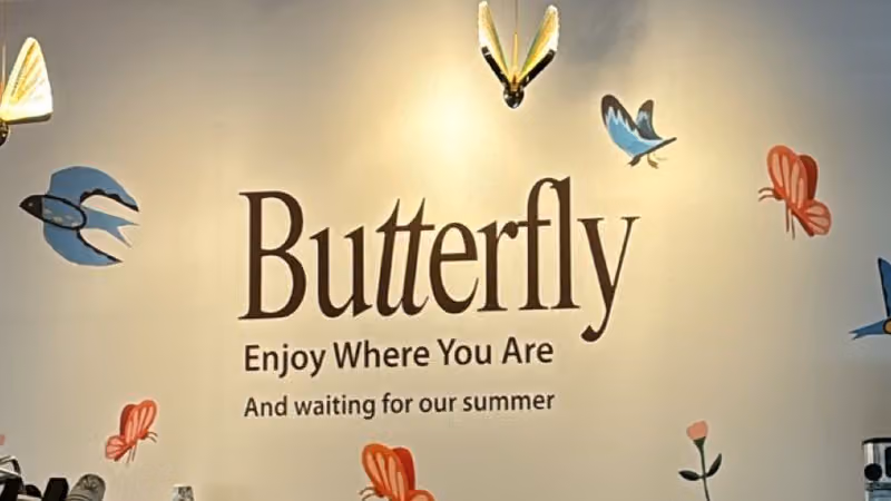 butterfly cafe