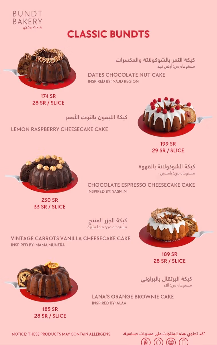 BUNDT BAKERY