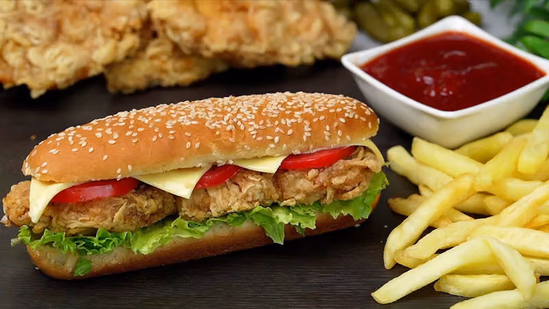 Burger mashwi/برجر مشوي