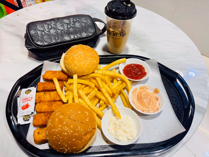 Burger pizza Falafel shop