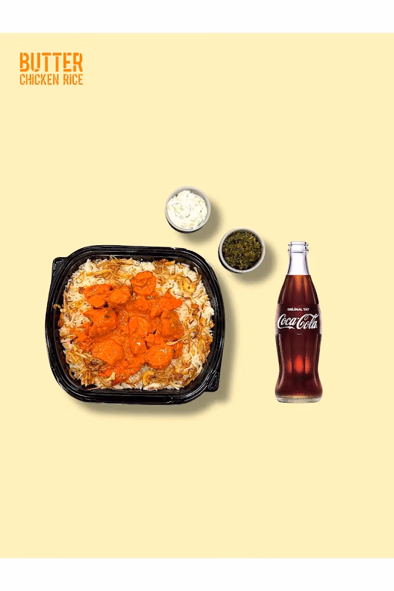 butter chicken rice بتر تشيكن رز