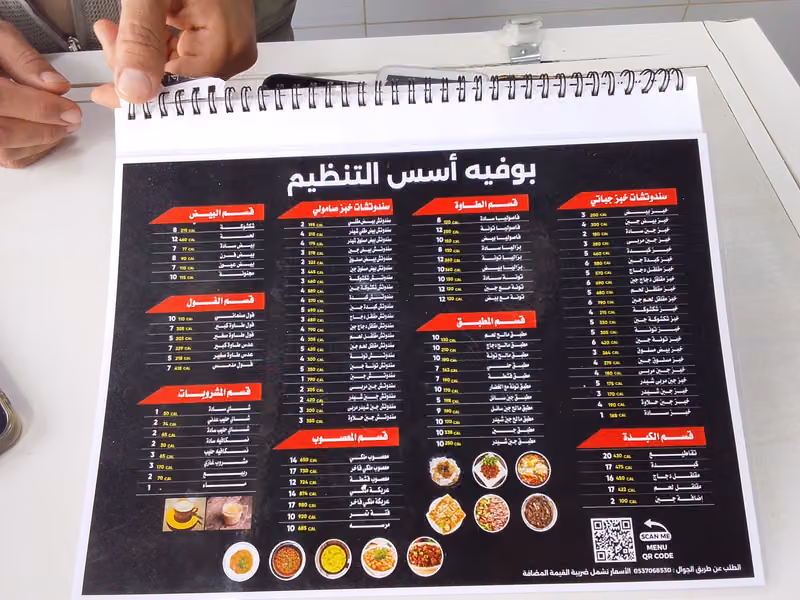 بوفية أسس التنظيم