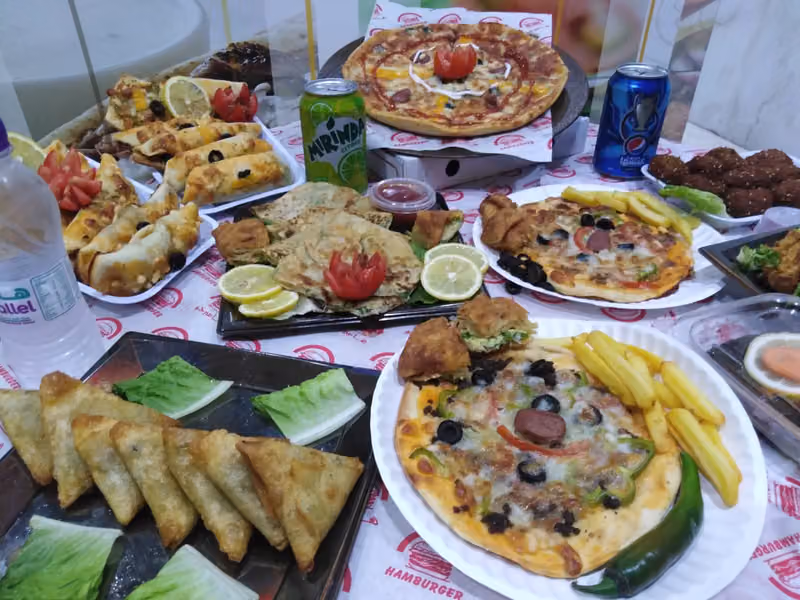 بوفية ريح بالك لتقديم الوجبات
