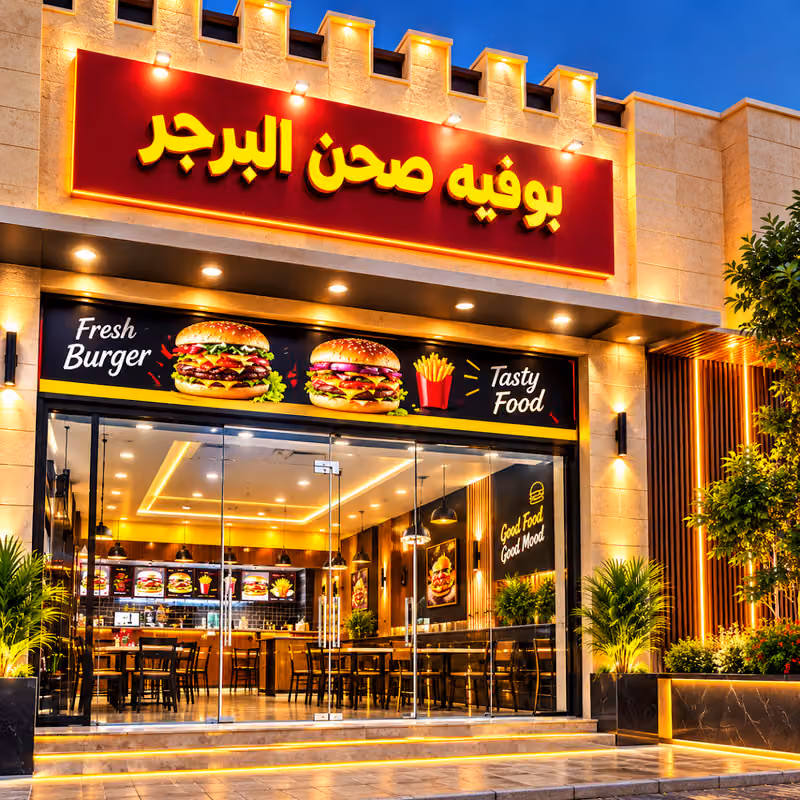 بوفيه صحن البرجر
